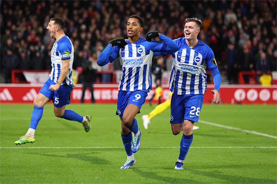 布莱顿客场大胜斯托克城，取得联赛三分的简单介绍